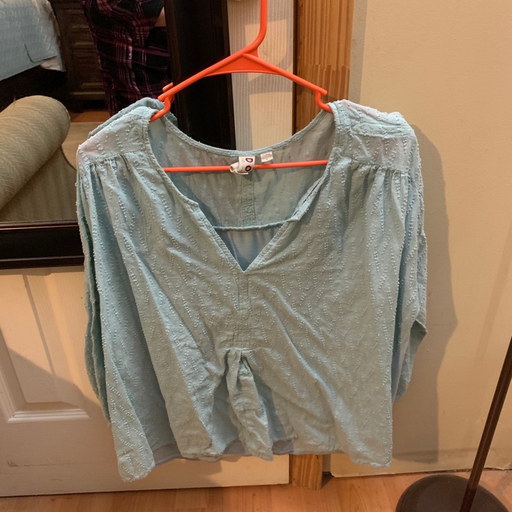Anthropologie Dolan blue blouse